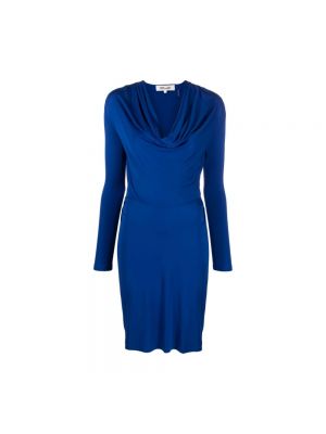 Sukienka mini Diane Von Furstenberg niebieska