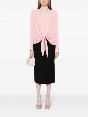 Bluse mit v-ausschnitt Manning Cartell pink