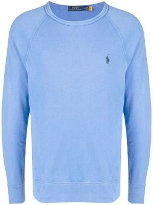 Stripete rund hals brodert sweatshirt Polo Ralph Lauren