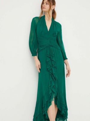 Obleka Luisa Spagnoli zelena