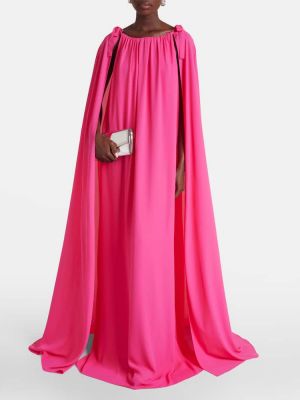 Maksi kleita Carolina Herrera rozā
