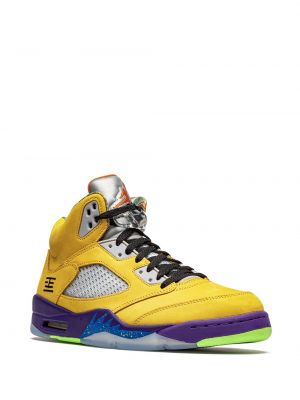 Baskets Jordan jaune