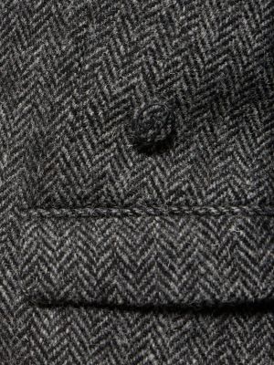 Giacca di lana Saks Potts grigio