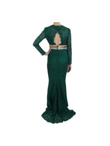 Vestido largo Dolce & Gabbana Pre-owned verde