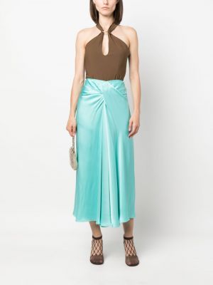 Asymetrické sukně Stella Mccartney modré