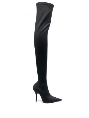 Členkové topánky Balenciaga čierna
