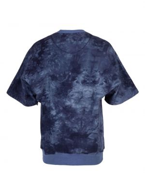 T-shirt mit print Bernhard Willhelm blau