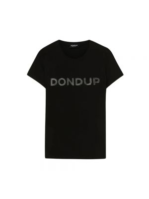 Koszulka casual Dondup czarna