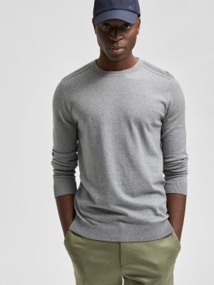 Pullover Selected Homme grigio