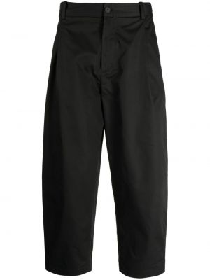 Pantalon en coton Maison Kitsuné noir
