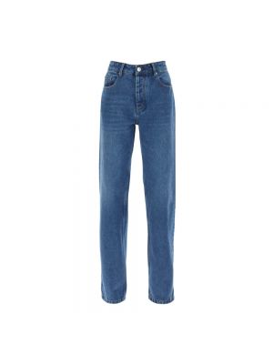 Niebieskie jeansy skinny slim fit Ami Paris