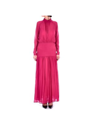 Hosszú ruha Semicouture rózsaszín
