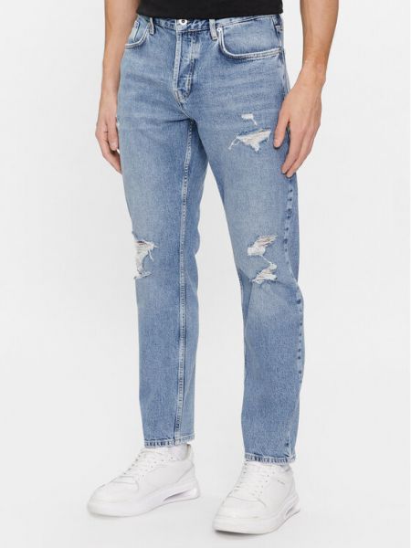 Slim fit skinny džíny Karl Lagerfeld Jeans modré