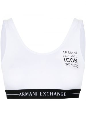 Top Armani Exchange blanco