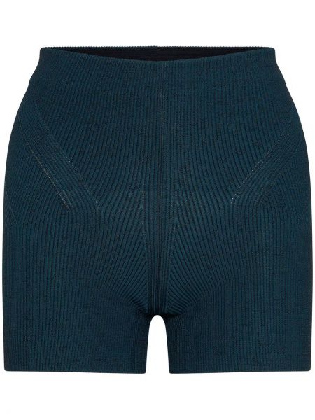 Shorts en tricot Dion Lee bleu