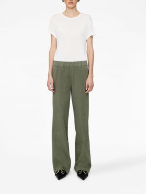 Slip-on sirged püksid Anine Bing roheline