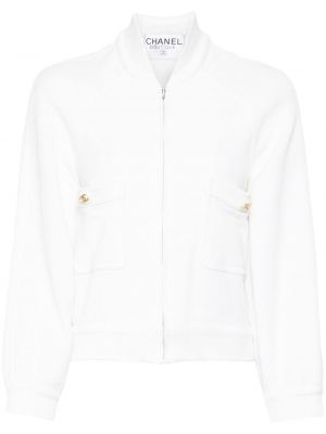 Veste à boutons Chanel Pre-owned blanc