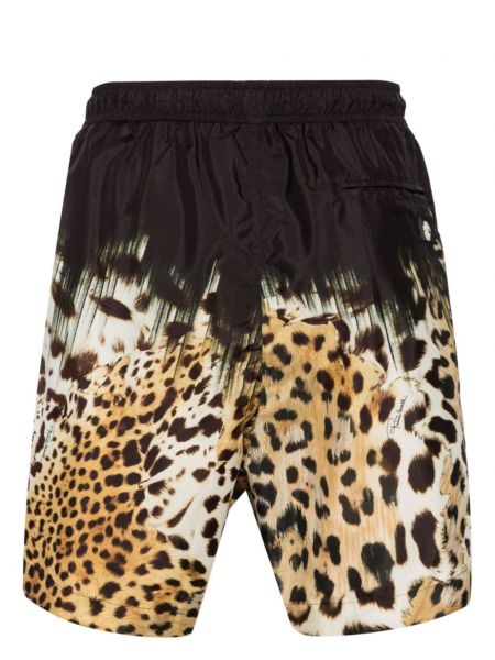 Shorts mit print mit leopardenmuster mit tiger streifen Roberto Cavalli