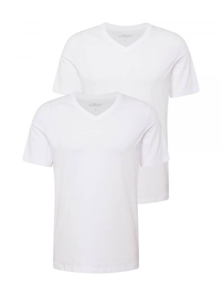 Marškinėliai S.oliver balta