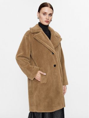 Priliehavý kabát Marella hnedá