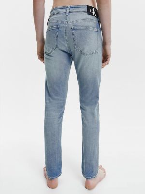Priliehavé slim fit priliehavé skinny fit džínsy Calvin Klein