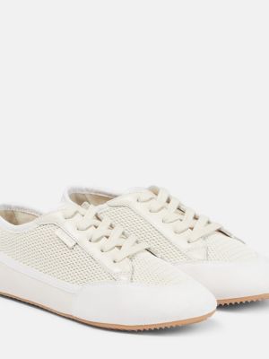 Sneakers in mesh The Row bianco