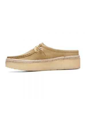 Loafers Clarks beżowe