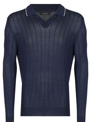 Пуловер Stefano Ricci синий