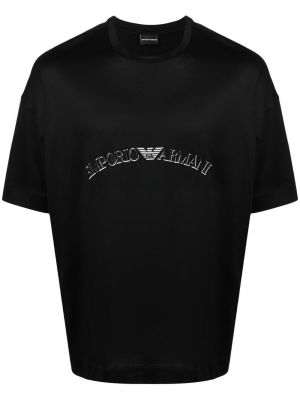 T-shirt Emporio Armani svart