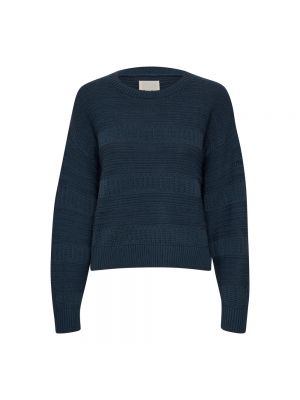 Sweter Part Two niebieski