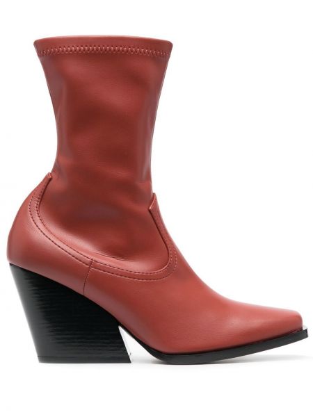 Ankle boots Stella Mccartney czerwone