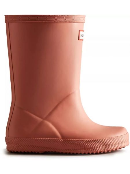 Розовые резиновые сапоги Hunter Boots