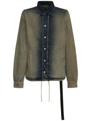 Džínová bunda s přechodem barev Rick Owens Drkshdw