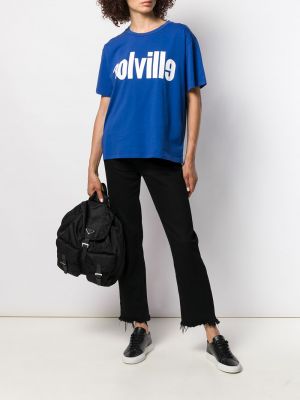 Camiseta de cuello redondo Colville azul