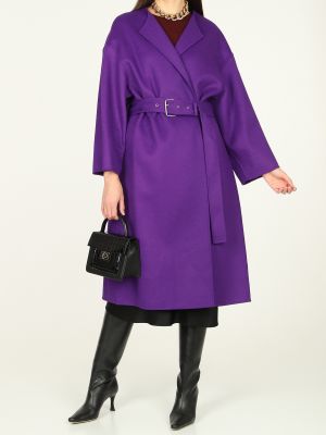 Пальто Dior фиолетовое