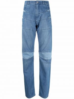 Straight leg jeans a vita alta Kenzo blu