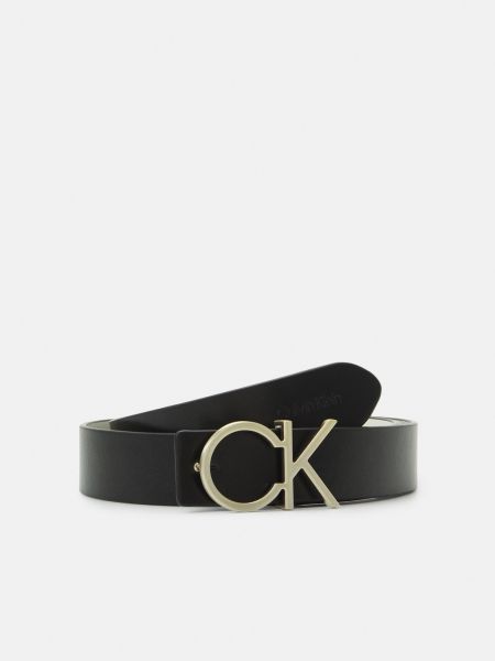 Черный ремень Calvin Klein