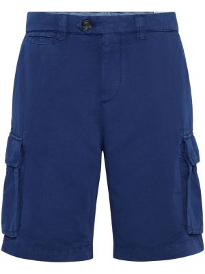 Kratke hlače kargo Brunello Cucinelli plava