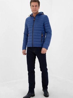 Утепленная демисезонная куртка Thomas Berger синяя