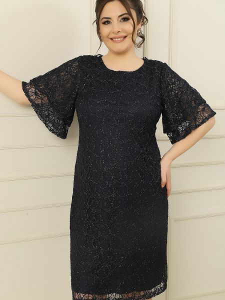 Sukienka mini koronkowa By Saygı