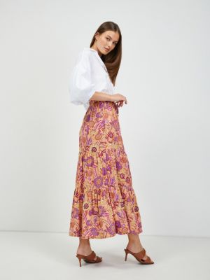 Długa spódnica w kwiatki Orsay