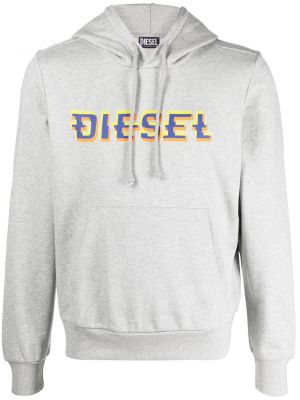 Hoodie Diesel grå