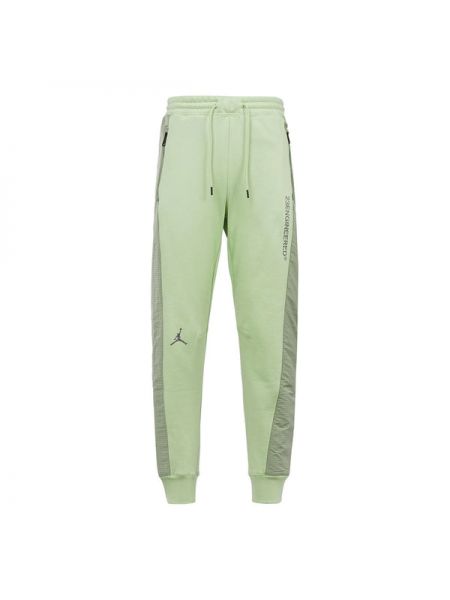 Светоотражающие спортивные штаны Nike зеленые