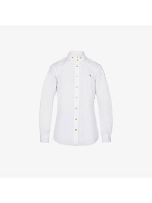 Хлопковая рубашка Vivienne Westwood белая