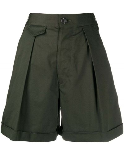 Pantalones cortos de cintura alta Dsquared2 verde