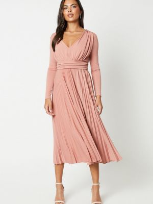 Платье с v-образным вырезом Coast розовое