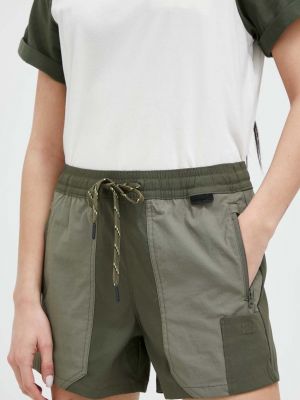 Kratke hlače visoki struk s printom Wrangler zelena