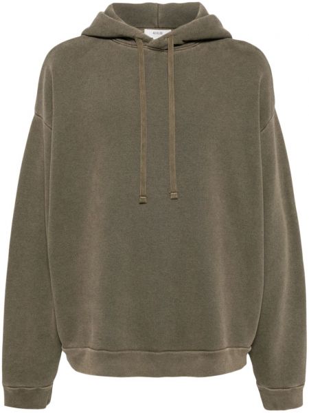 Hoodie Agolde kahverengi