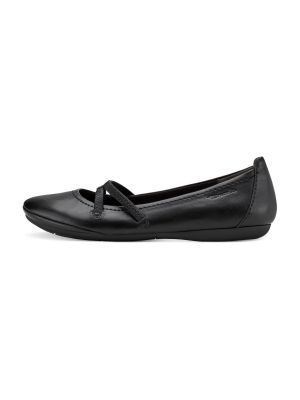 Balerina cipők Tamaris fekete