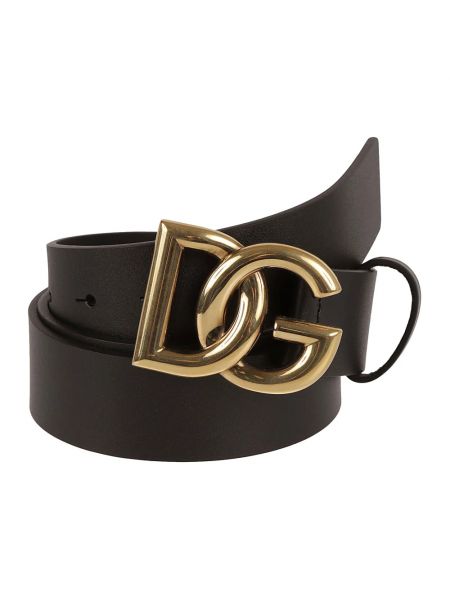 Cintura di pelle Dolce & Gabbana oro
